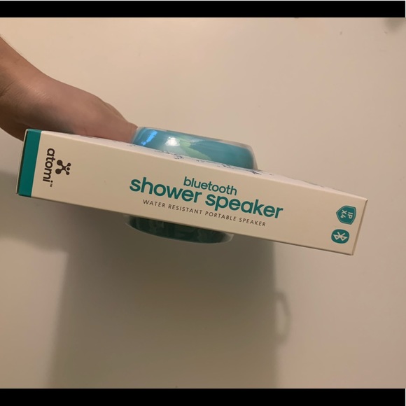 NEW WITH TAGS Atomi blue Bluetooth shower speaker - Picture 3 of 5